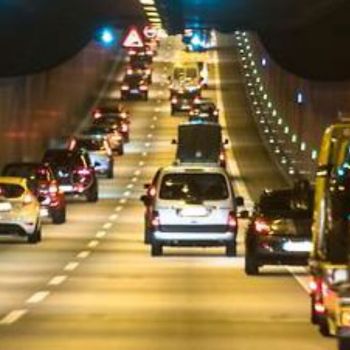 Elbtunnel Hamburg von innen